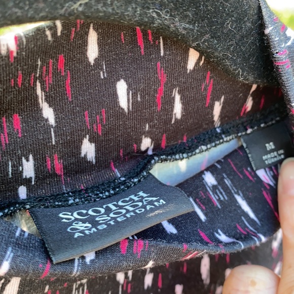 Anthropologie Scotch & Soda Printed Turtleneck Long Sleeve Top - Picture 9 of 11